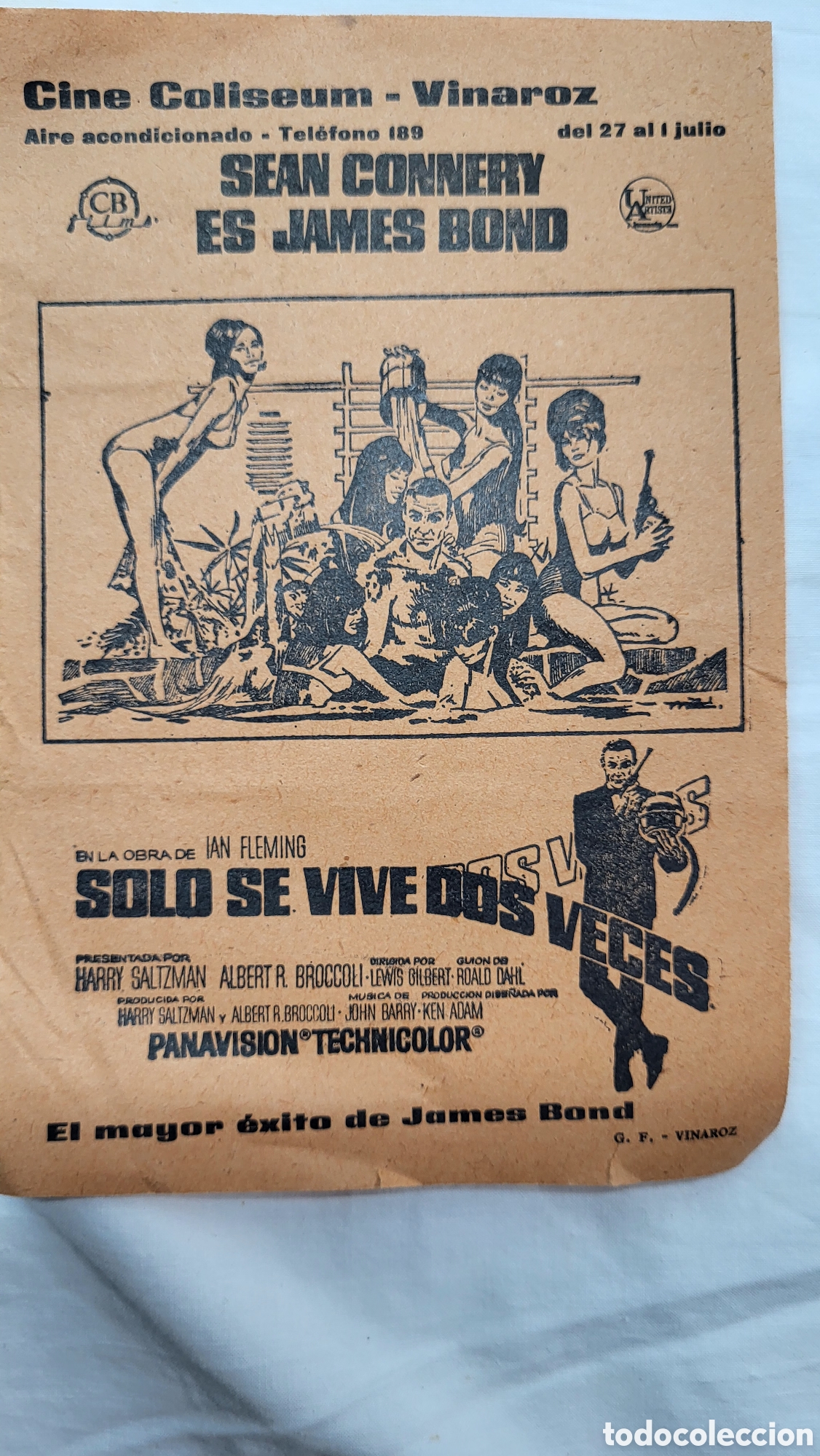 Cine: Folleto de mano Cine Vinaroz - Foto 1