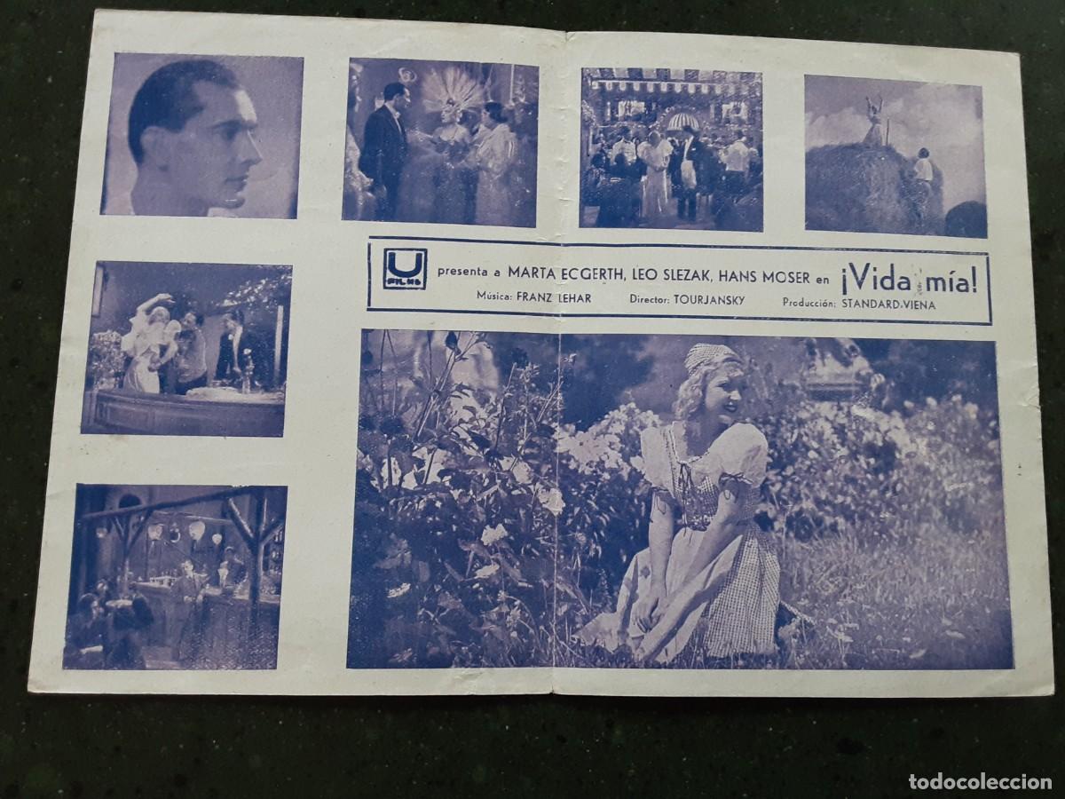 Cine: &iexcl; VIDA MIA!, MARTA EGGERTH, LEO SLEZAK, HANS MOSER. - Foto 2