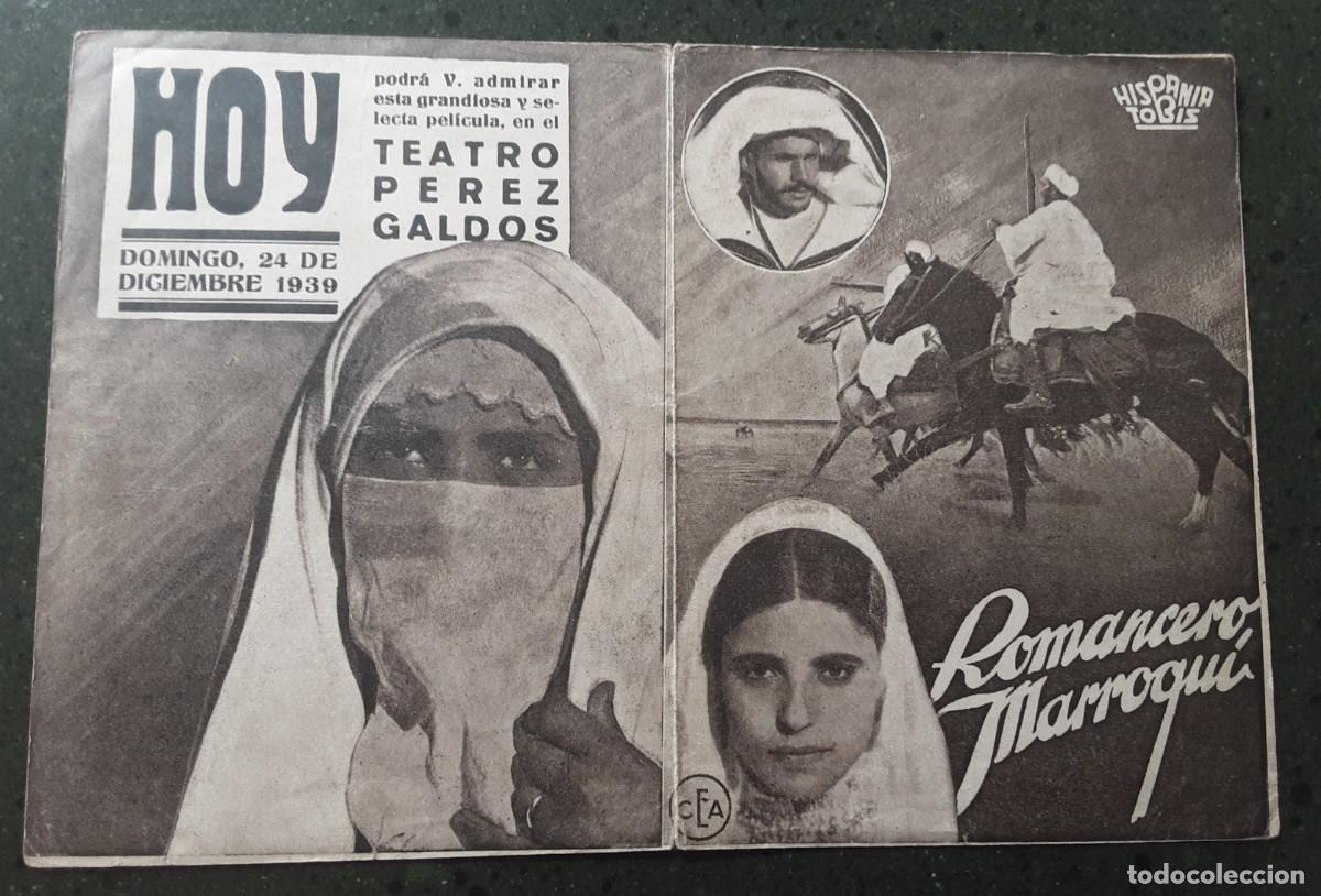 Cine: ROMANCERO MARROQU&Iacute;, A&Ntilde;O 1939. - Foto 1