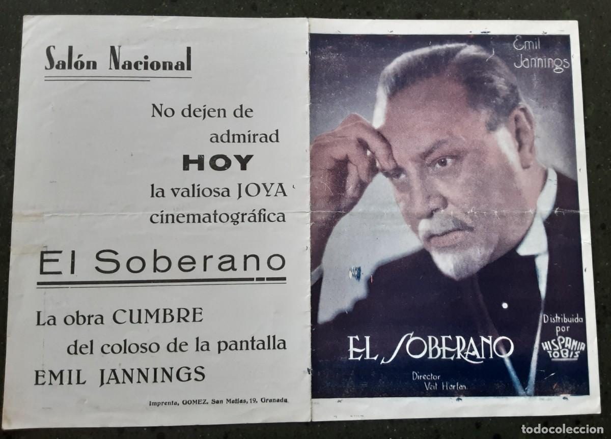 Cine: EL SOBERANO, EMIL JANNINGS. - Foto 1