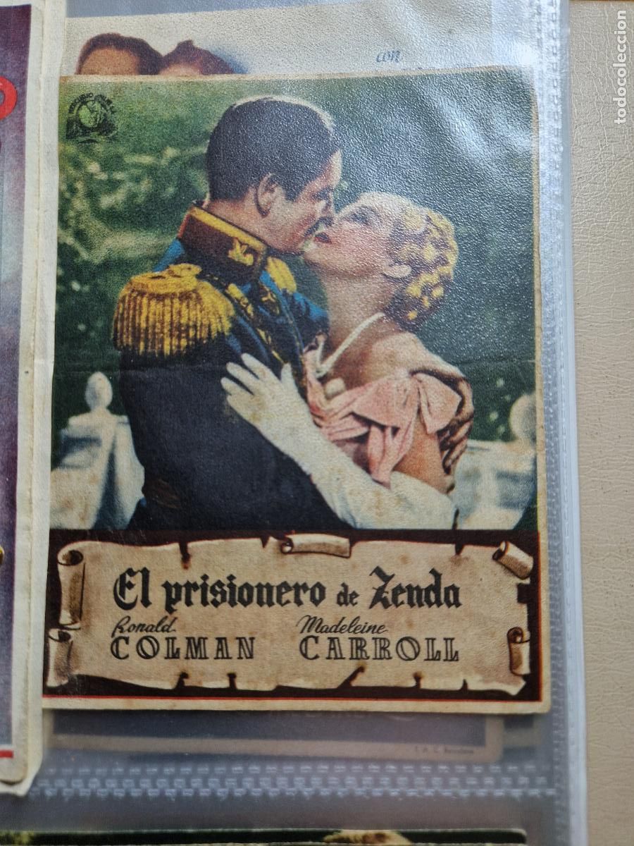 Cine: PROGRAMA DE MANO FOLLETO EL PRISIONERO DE ZELDA - Foto 1
