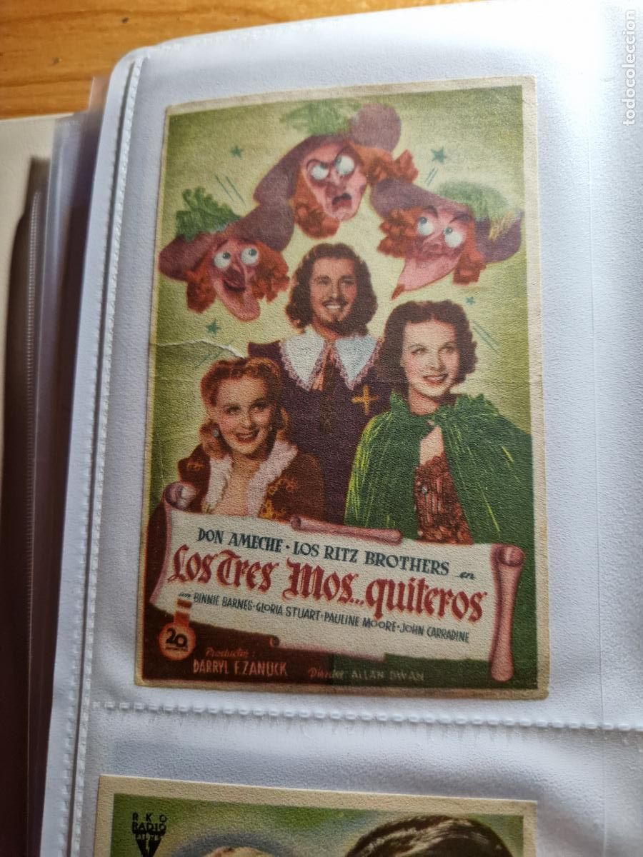 Cine: PROGRAMA DE MANO FOLLETO LOS TRES MOSQUITEROS - Foto 1