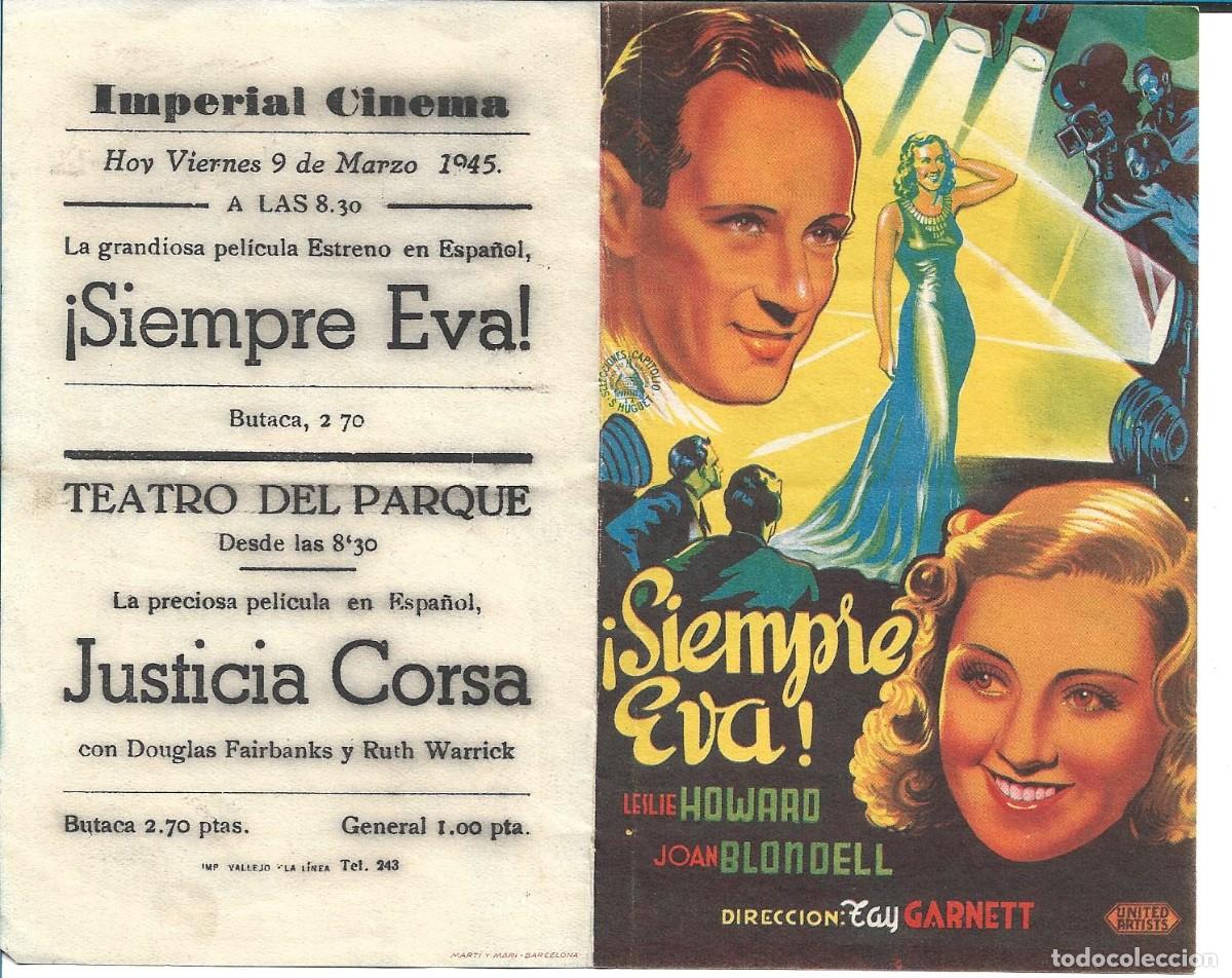 Cinema: PROGRAMA DE CINE DOBLE CON PUBLICIDAD