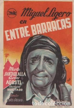 Cine: PROGRAMA DE CINE: ENTRE BARRACAS PC-8866 - Foto 1