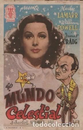 Cine: PROGRAMA DE CINE: MUNDO CELESTIAL PC-8868 - Foto 1