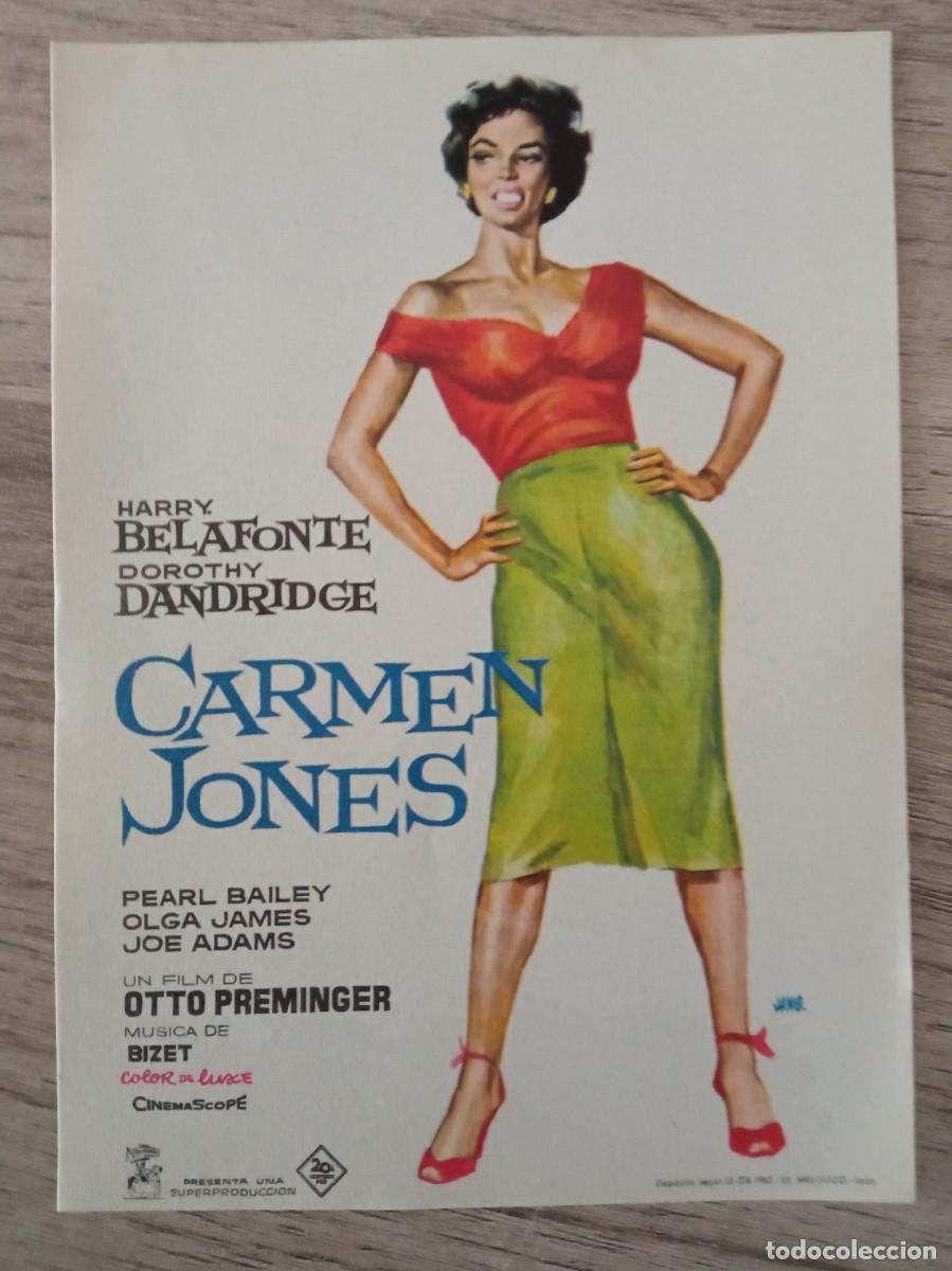 Cine: CARMEN JONES, HARRY BELAFONTE - Foto 1