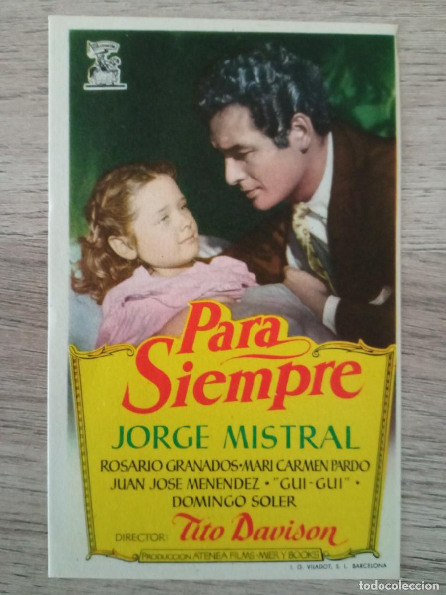 Cine: PARA SIEMPRE, JORGE MISTRAL - Foto 1
