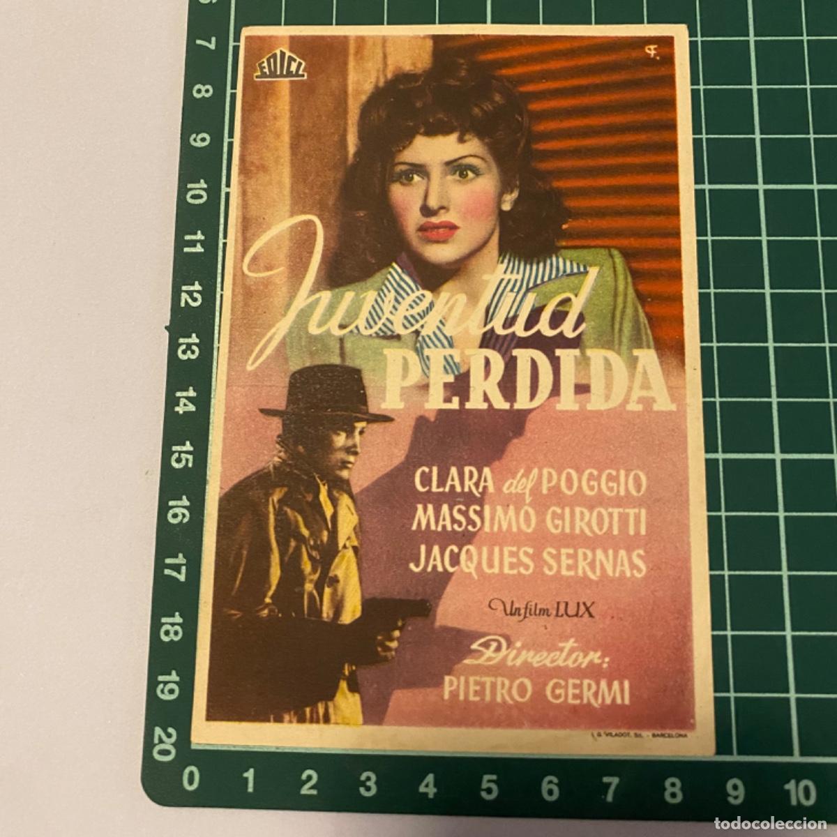  Foglietti di film di film antichi di cinema: folleto de mano programa de cine pelicula Juventud Perdida
