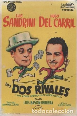 Cine: PROGRAMA DE CINE: LOS DOS RIVALES PC-8892 - Foto 1