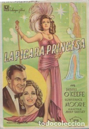 Cine: PROGRAMA DE CINE: LA PICARA PRINCESA PC-8899 - Foto 1