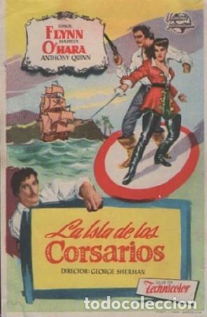 Cine: PROGRAMA DE CINE: LA ISLA DE LOS CORSARIOS PC-8902 - Foto 1
