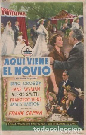 Cine: PROGRAMA DE CINE: AQU&Iacute; VIENE EL NOVIO PC-8917 - Foto 1