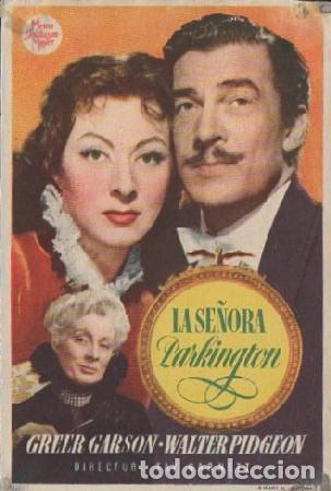 Cine: PROGRAMA DE CINE: LA SE&Ntilde;ORA PARKINGTON PC-8920 - Foto 1