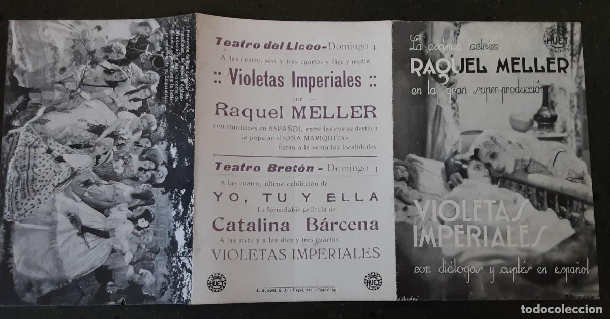 Cine: VIOLETAS IMPERIALES, RAQUEL MELLER - Foto 1