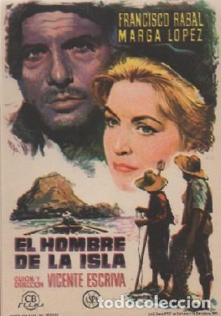 Cine: PROGRAMA DE CINE: EL HOMBRE DE LA ISLA PC-7832 ,4 - Foto 1