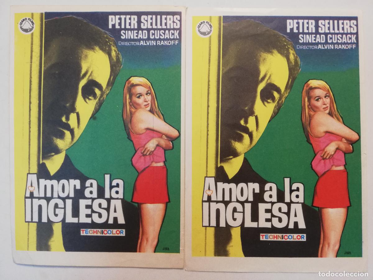 Cine: 2 FOLLETOS DE MANO, AMOR A LA INGLESA - Foto 1