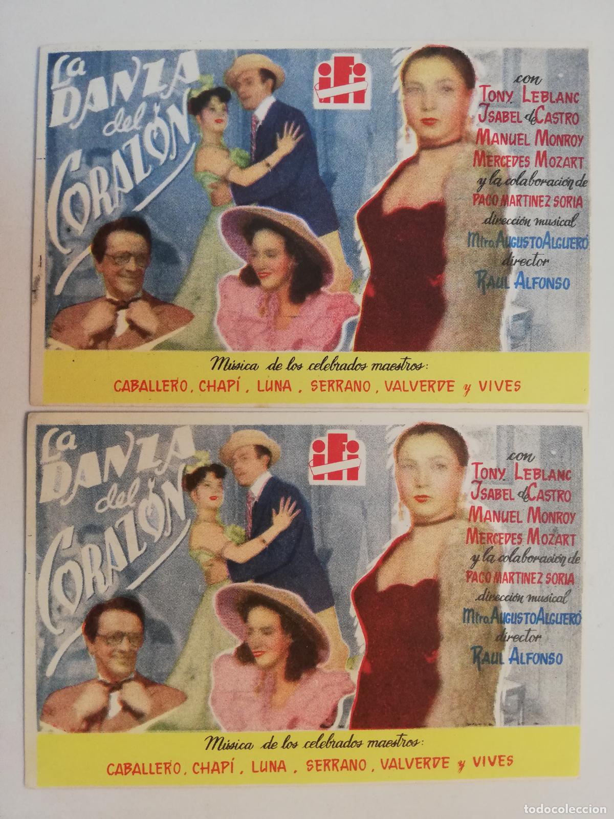 Cine: 2 FOLLETOS DE MANO, LA DANZA DEL CORAZON - Foto 1