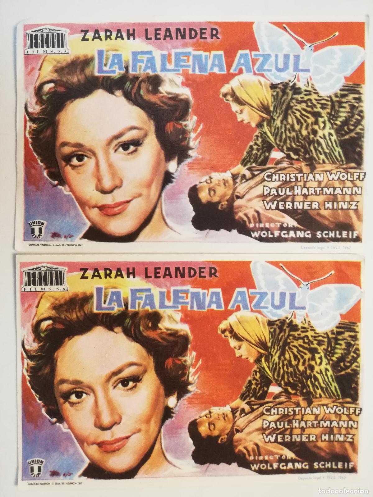 Cine: 2 FOLLETOS DE MANO, LA FALENA AZUL - Foto 1