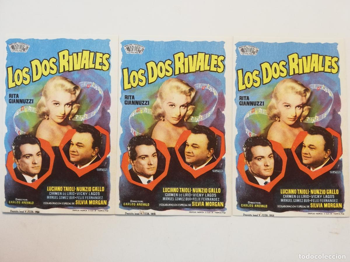 Cine: 3 FOLLETOS DE MANO, LOS DOS RIVALES - Foto 1
