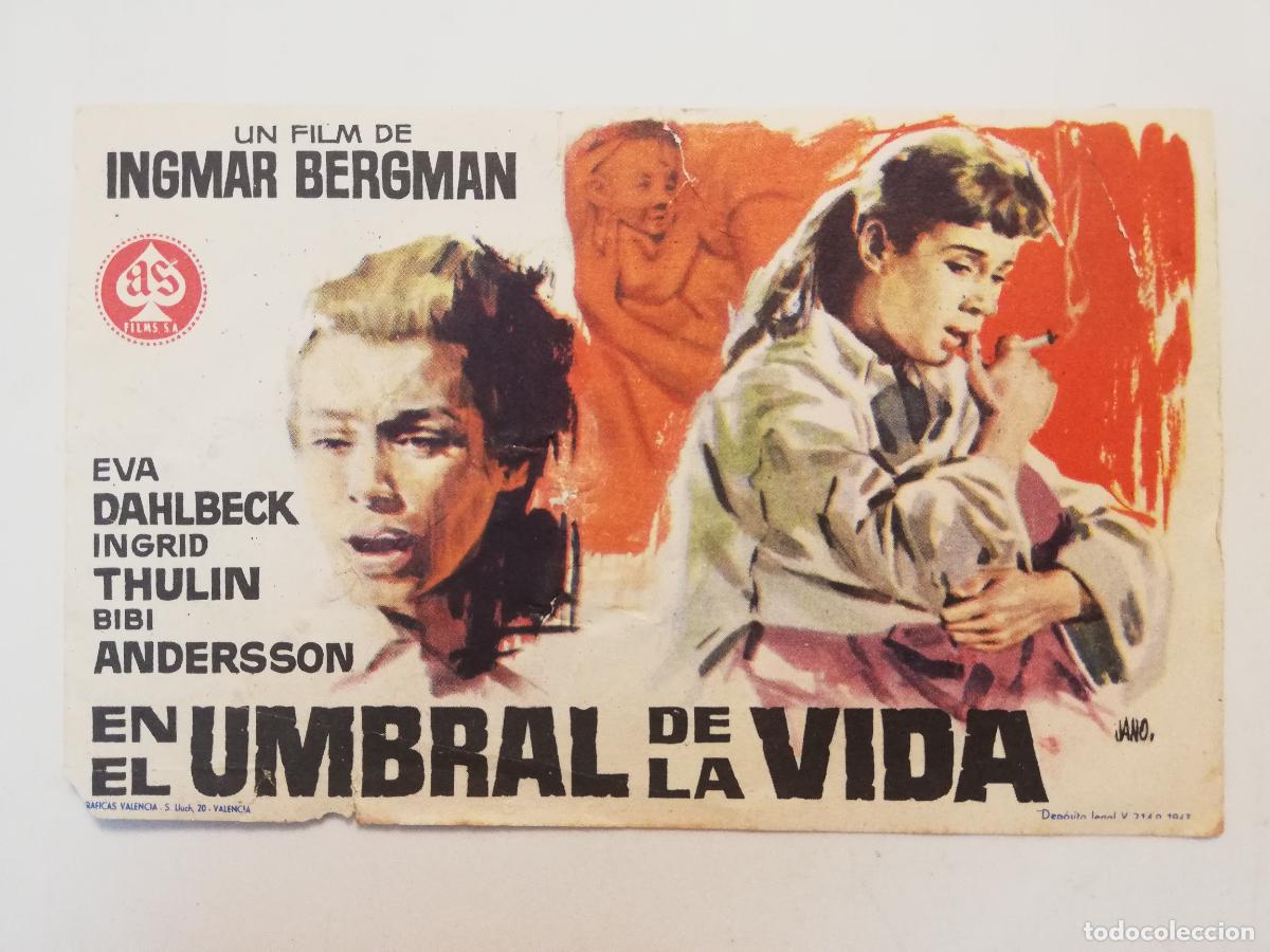 Cine: FOLLETOS DE MANO, EN EL UMBRAL DE LA VIDA - Foto 1