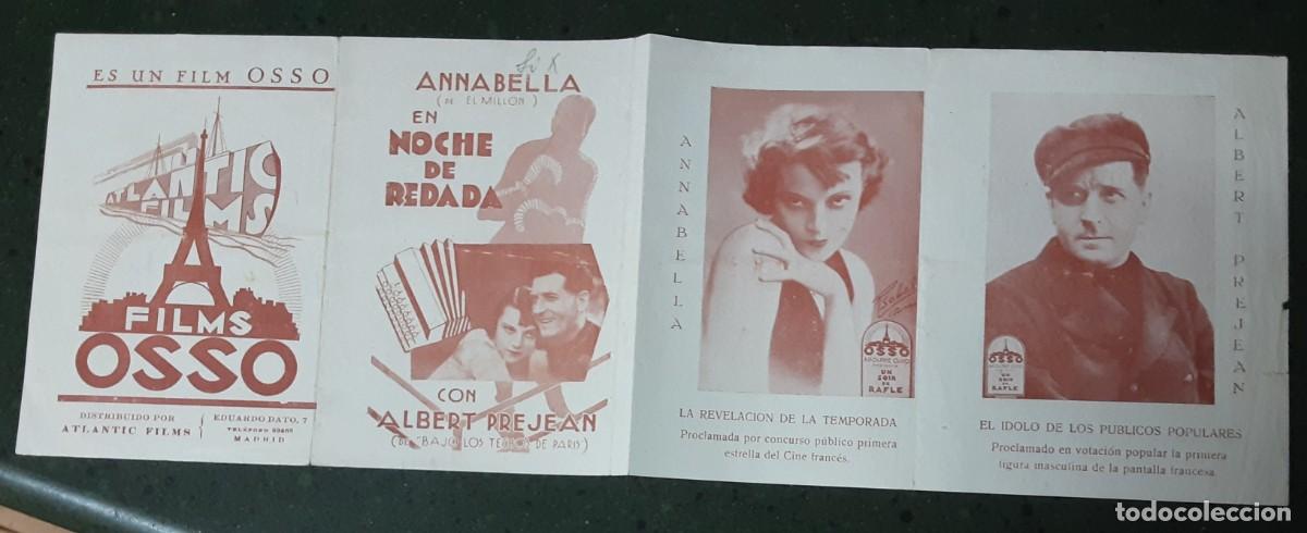 Cine: NOCHE DE REDADA, ANNABELLA, ALBERT PREJEAN - Foto 1