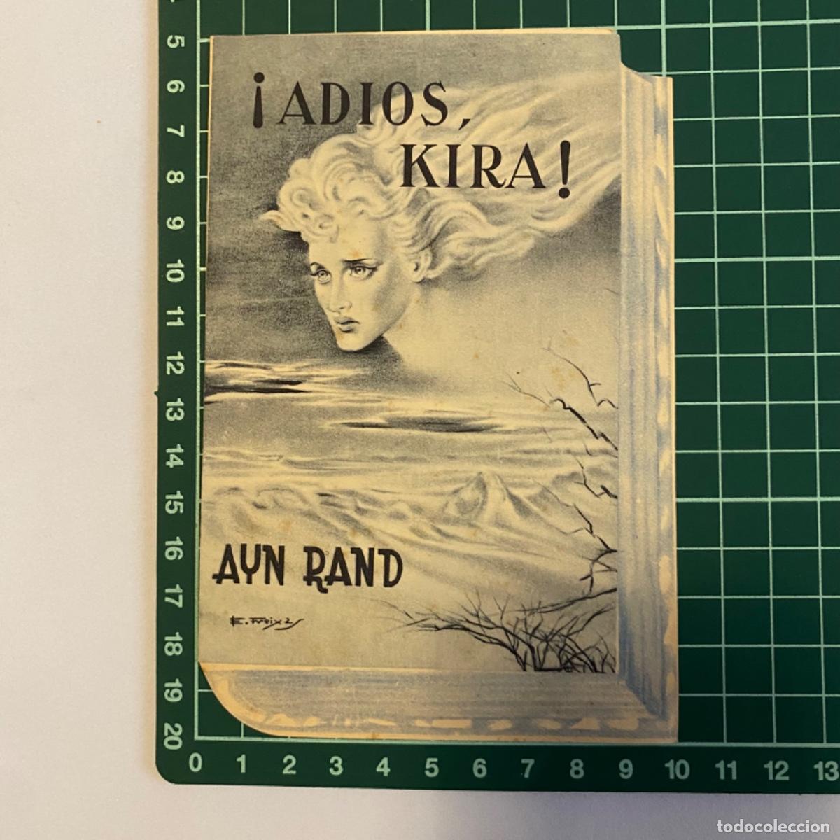 Kino: folleto de mano programa de cine pelicula Adios, Kira 1950 Rex Castellon