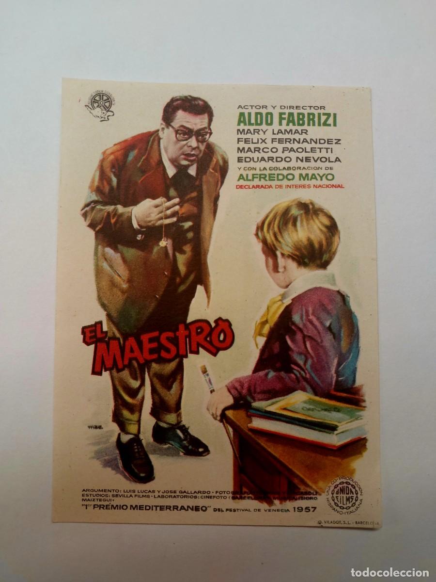 Cine: El Maestro 1957 Sin publicidad - Foto 1
