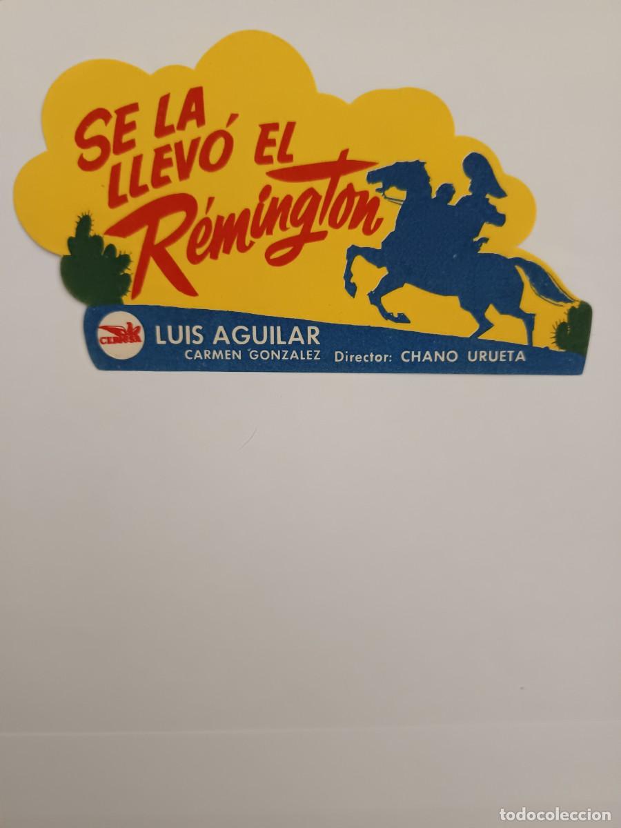 Cine: PROGRAMA DE CINE SE LA LLEVO EL REMINGTON TROQUELADO - Foto 1