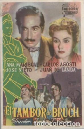 Cine: PROGRAMA DE CINE: EL TAMBOR DEL BRUCH PC-8923 - Foto 1