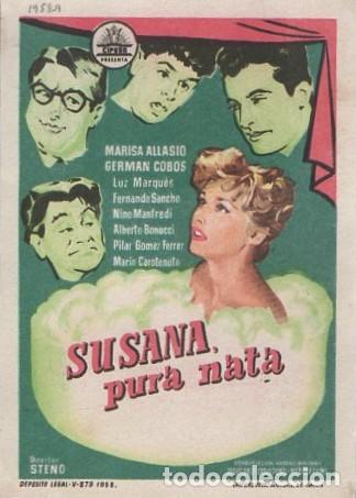 Cine: PROGRAMA DE CINE: SUSANA PURA NATA PC-8925 - Foto 1