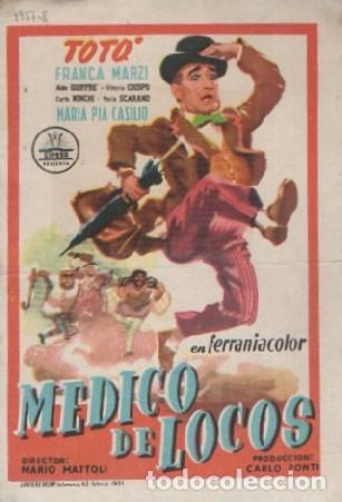 Cine: PROGRAMA DE CINE: M&Eacute;DICO DE LOCOS PC-8926 - Foto 1