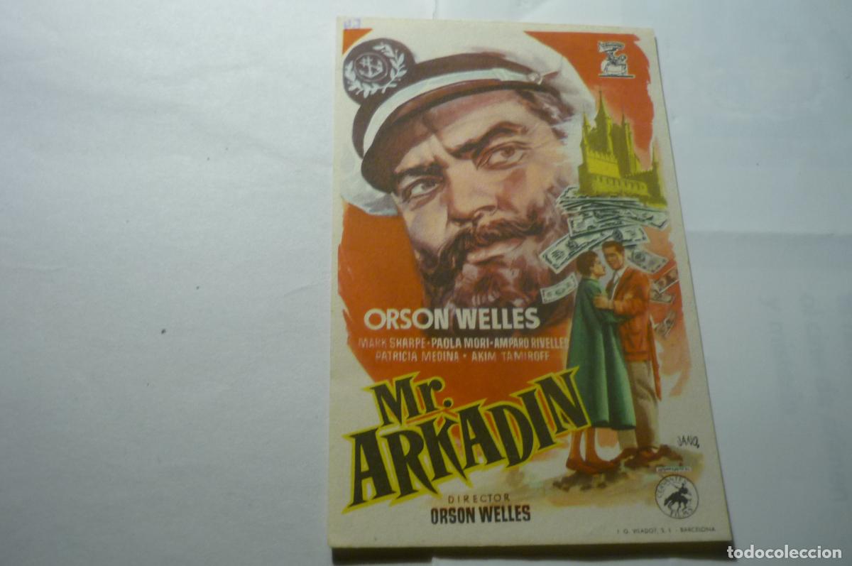 Cine: PROGRAMA MR.ARKADIN ORSON WELLES - Foto 1