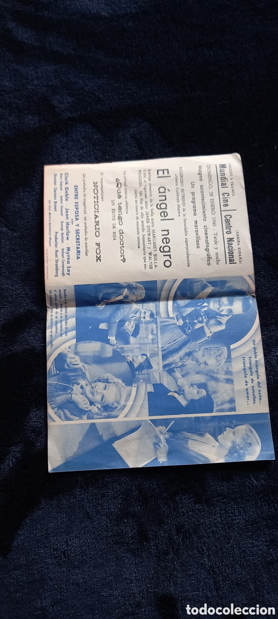 Cine: ANTIGUO PROGRAMA O GUIA DE CINE 1940 - Foto 4
