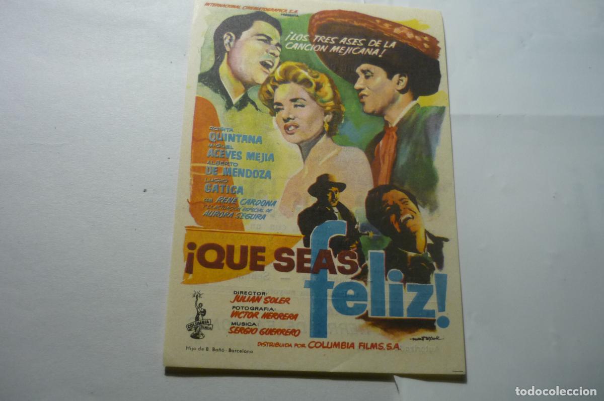 Cine: programa &iexcl; que seas feliz&iexcl; lucho gatica publicidad - Foto 1