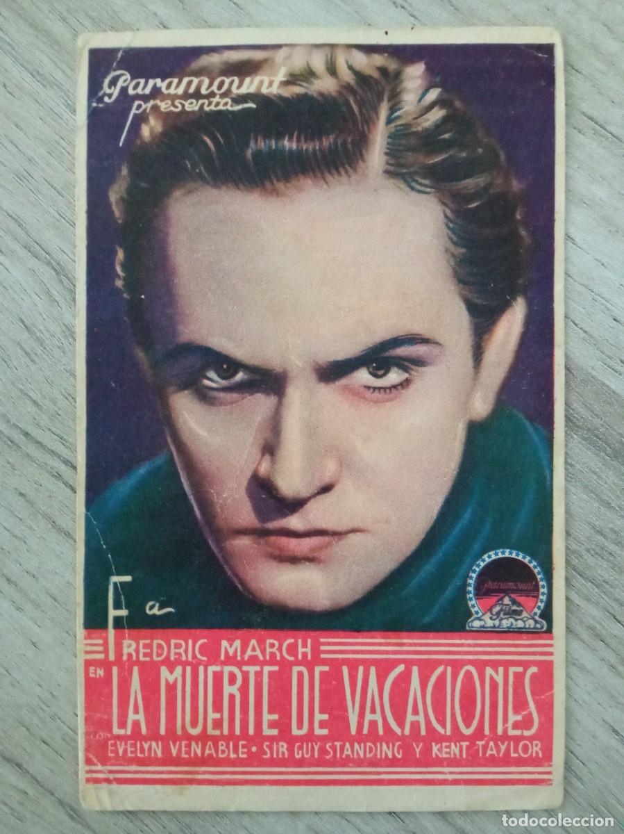 Cine: LA MUERTE DE VACACIONES, FREDRIC MARCH