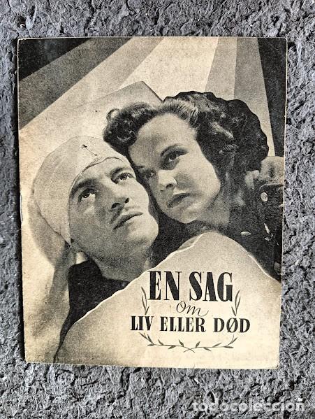 Cine: PTCC 197 A VIDA O MUERTE PROGRAMA LIBRITO DANES DAVID NIVEN MICHAEL POWELL - Foto 1