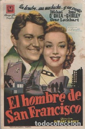 Cine: PROGRAMA DE CINE: EL HOMBRE DE SAN FRANCISCO PC-8947 - Foto 1