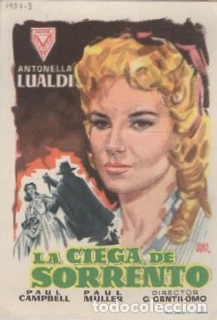 Cine: PROGRAMA DE CINE: LA CIEGA DE SORRENTO PC-8965 - Foto 1