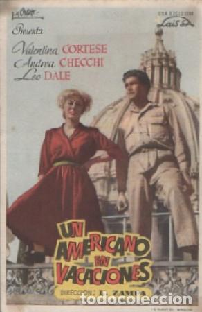 Cine: PROGRAMA DE CINE: UN AMERICANO EN VACACIONES PC-8973 - Foto 1