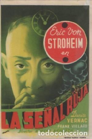 Cine: PROGRAMA DE CINE: LA SE&Ntilde;AL ROJA PC-8984 - Foto 1