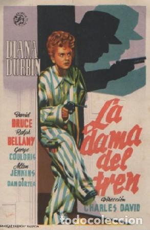 Cine: PROGRAMA DE CINE: LA DAMA DEL TREN PC-8989 - Foto 1