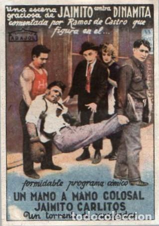Cine: PROGRAMA DE CINE: JAIMITO CONTRA DINAMITA PC-8992 - Foto 1