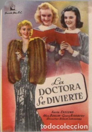 Cine: PROGRAMA DE CINE: LA DOCTORA SE DIVIERTE PC-8993 - Foto 1