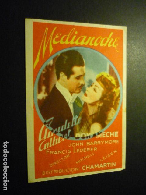 Cine: MEDIANOCHE PROGRAMA DE CINE CON PUBLICIDAD PALACIO DE LA MUSICA MADRID - Foto 1