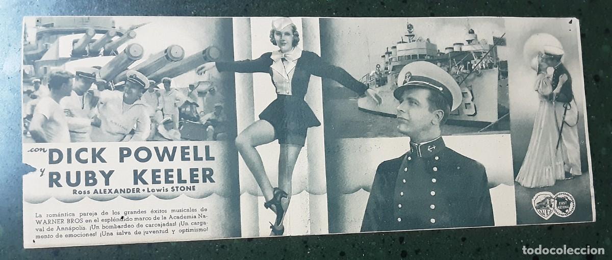 Cine: &iexcl; VIVA LA MARINA!, DICK POWELL, RUBY KEELER - Foto 2