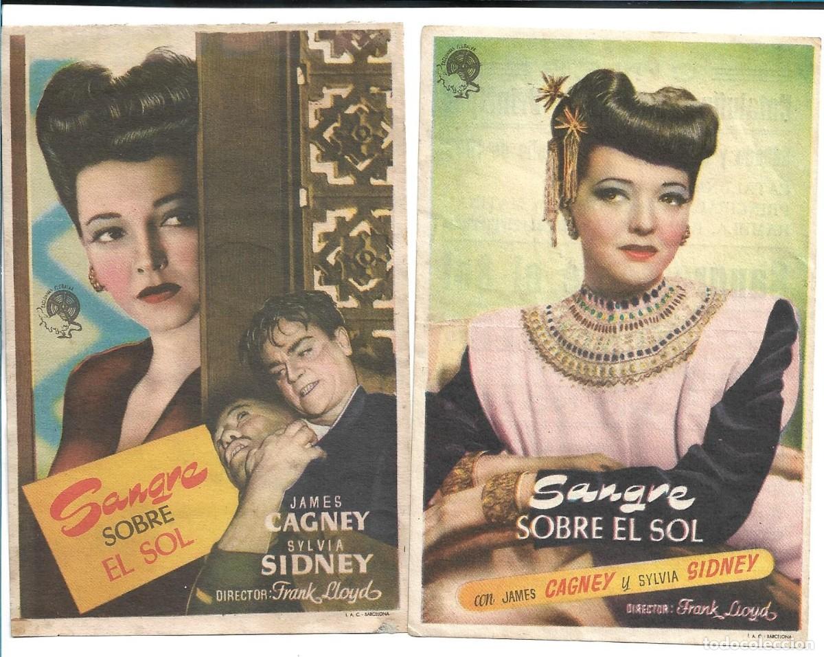 Cine: SANGRE SOBRE EL SOL - DOS PROGRAMAS DIFERENTES - Foto 1