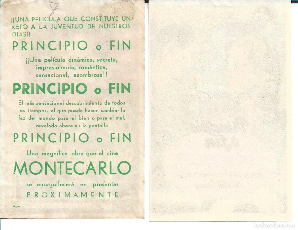 Cine: PRINCIPIO O FIN - DOS PROGRAMAS DIFERENTES - Foto 2