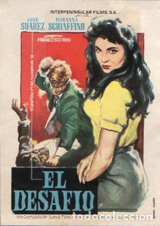 Cine: PROGRAMA DE CINE: EL DESAF&Iacute;O PC-9004 - Foto 1