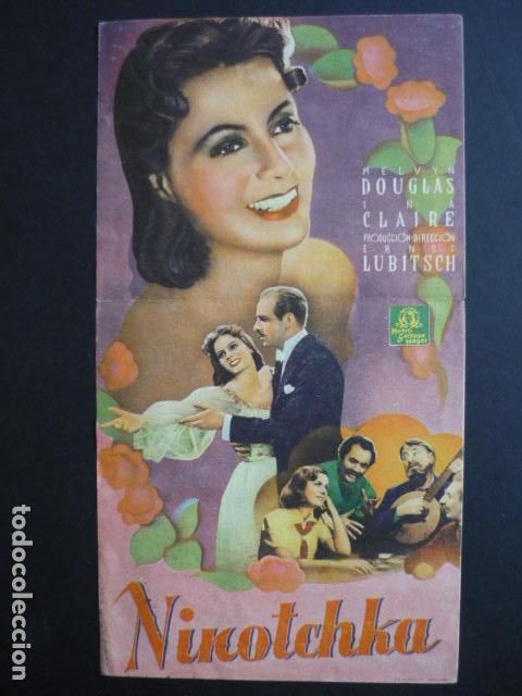 Cine: NINOTCHKA PROGRAMA DOBLE DE MANO SIN PUBLICIDAD - Foto 1