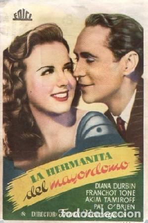 Cine: PROGRAMA DE CINE: LA HERMANITA DEL MAYORDOMO PC-9011 - Foto 1